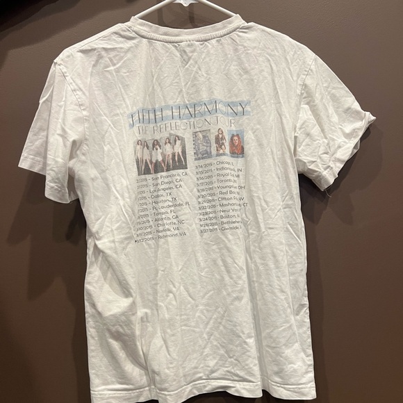Vintage Fifth Harmony T-shirt (Reflection Tour) Size Medium - Picture 2 of 2